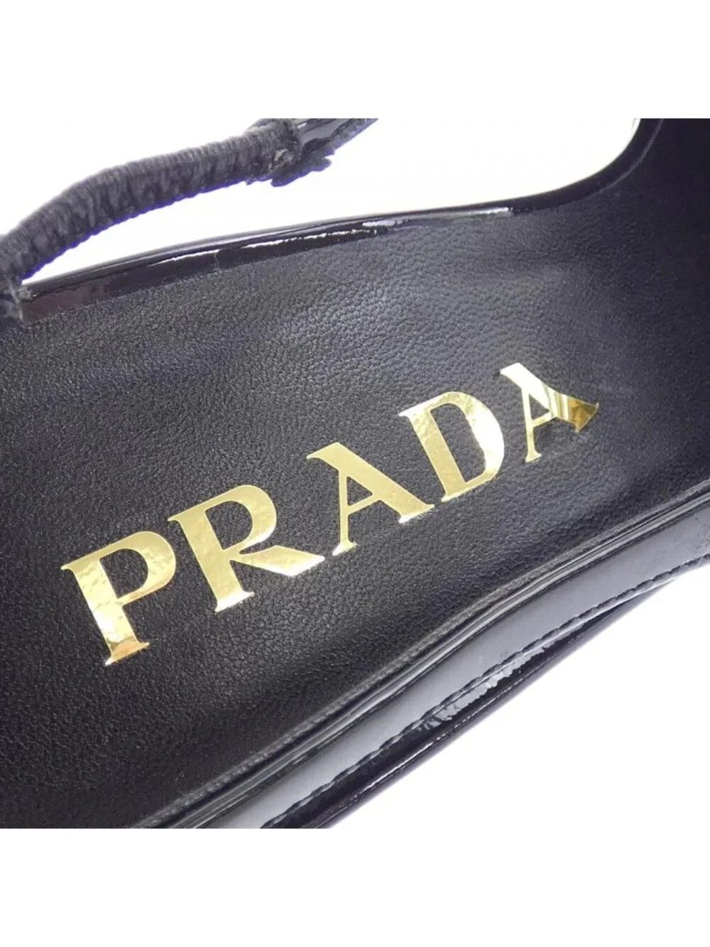 Prada Sling Back Pumps Heel